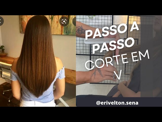 Corte em V 💈💥 #corte #cortedecabelo #narisca