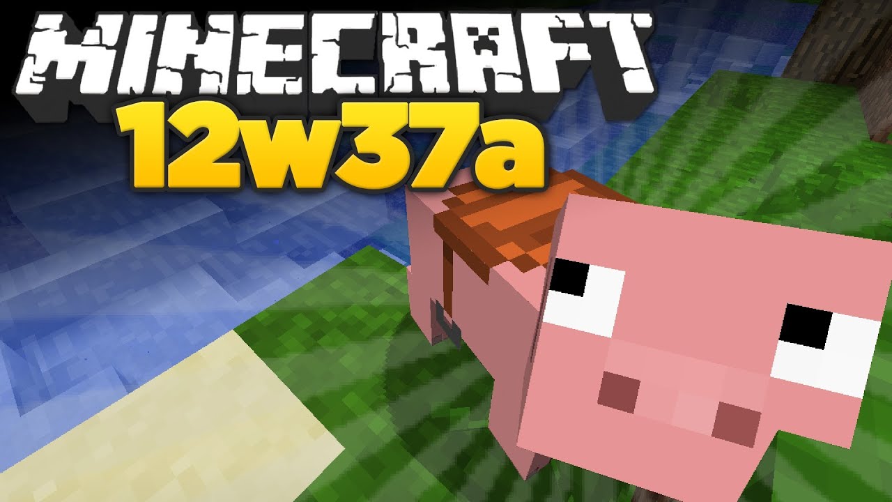Minecraft 12w37a - Pumpkin Cake, Carrot, Superflat & Wither (Snapshot Review)