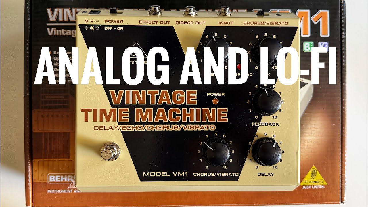 Behringer VM1 Vintage Time Machine - Analog Delay - In Depth - YouTube