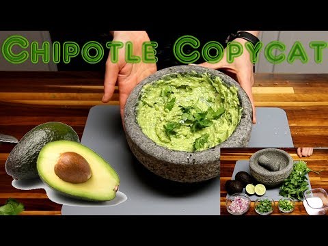 Chipotle Guacamole Recipe (Copycat)