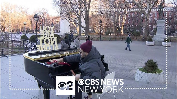 Piano At Washington Square Park A Symbol Of Unity 100 Days Into Israel Hamas War