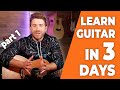 Your first guitar lesson  beginner guitar lesson 1