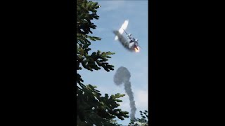 F-15 dramatic crash in DCS #shorts #crash