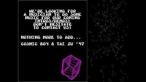 The Tiny Coders - First Intro | MS-Dos Intro