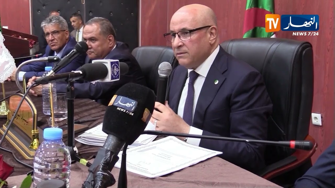 تيارت / لقاء وزير التجارة مع المتعاملين الإقتصاديين بالولاية المنتدبة قصر الشلالة