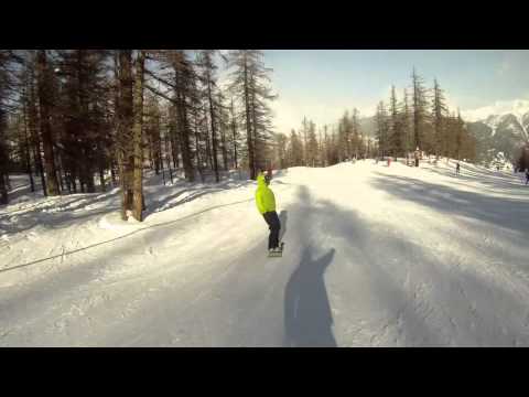 Matt Pack Serre Chevalier Snow Boarding