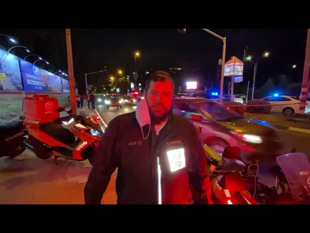 מפגין במצב קשה לאחר נפגע מרכב בצומת סביון