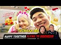 OTW KE INDONESIA BARENG TUGBAAAAA !! LETS GOOOO ‼️🥳 | Couple REACTION