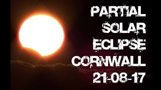 Partial Solar Eclipse in Cornwall - 21-08-17