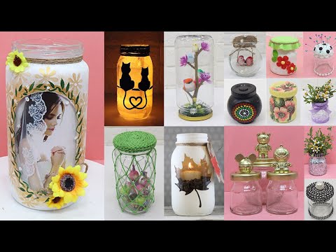 Video: How To Decorate A Glass Jar