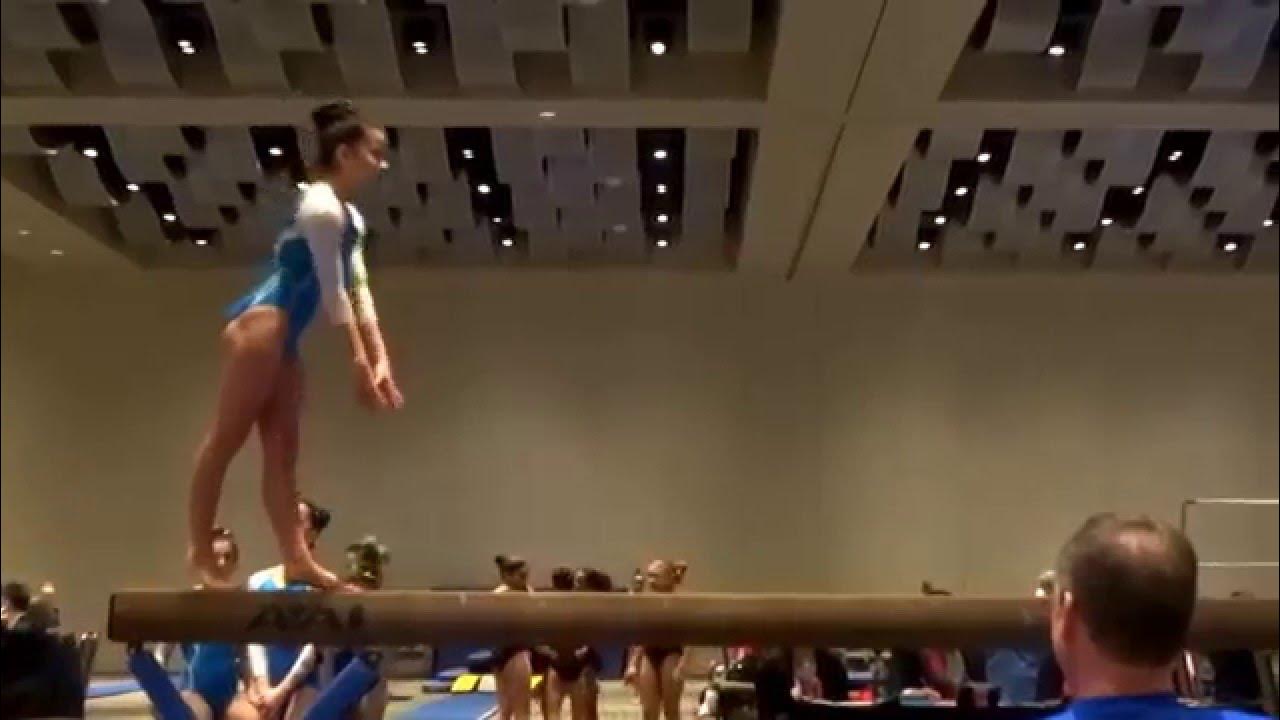 Level 8 Jekyll Island Gymnastics Invitational Beam Routine YouTube