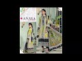 Clothes design 2021  lawn agha noor  brand anaya brand  design  fashion