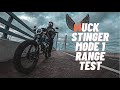 HUCK Cycles Stinger 30AH MODE 1 RANGE TEST!