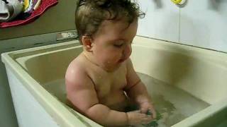 Bathtime with Lucas