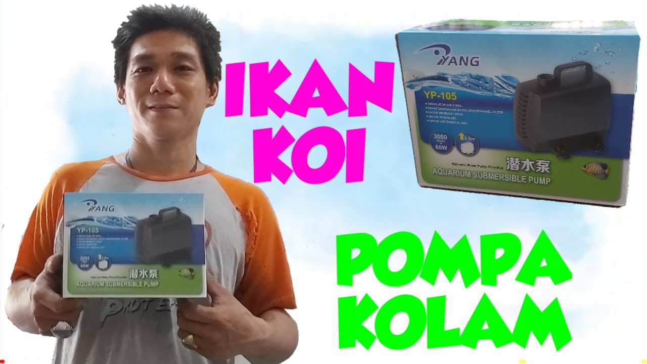 POMPA BUAT KOLAM IKAN KOI