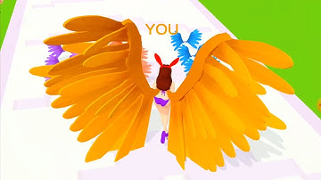 Max Level in Angel Running 👼🦋  Gameplay Android,ios All Levels