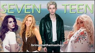 SEVENTEEN - 4 SONG MASHUP - Troye Sivan, Lana Del Rey, Sheryl Crow, Kesha