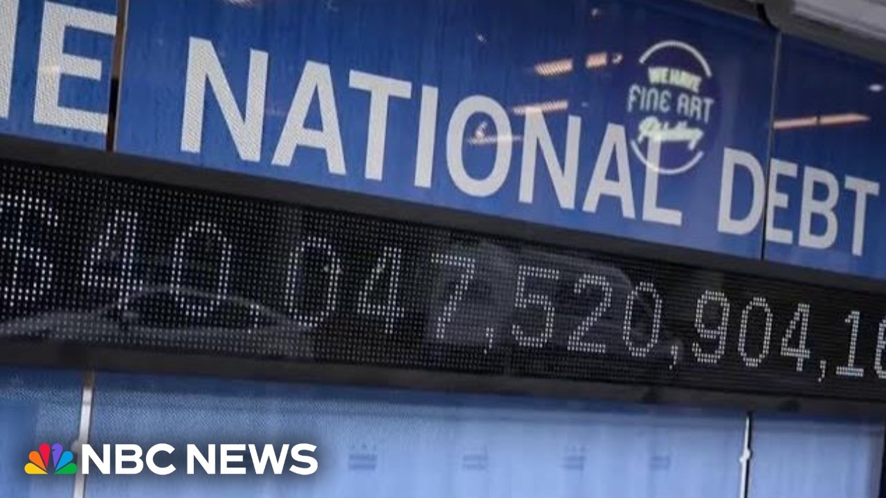 U.S. debt balloons to record-breaking  trillion
