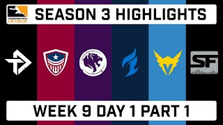 Overwatch League Season 3 Week 9 Day 1 Part 1 Highlights