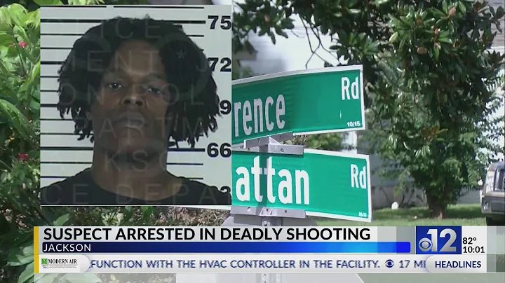 Man arrested for fatal shooting on Lawrence Road in Jackson