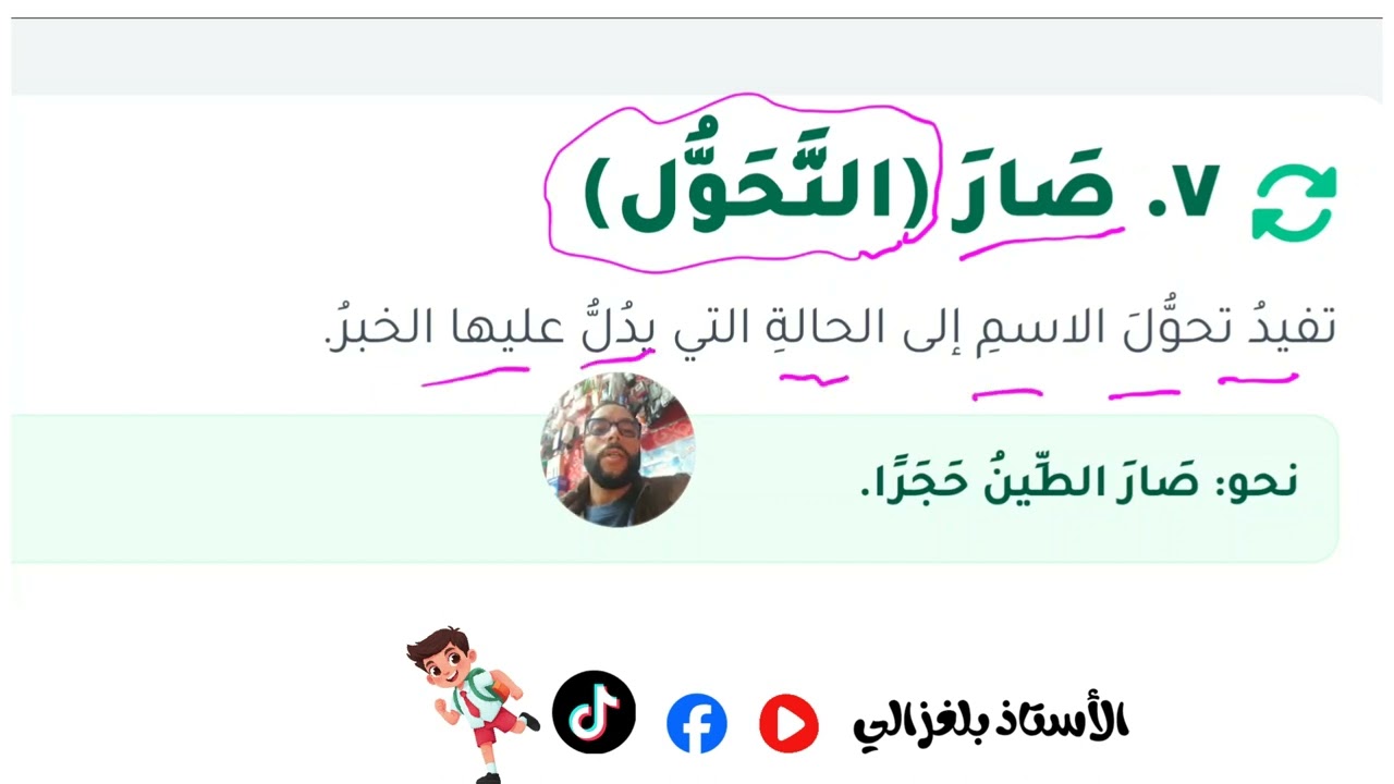 معاني كان وأخواتها