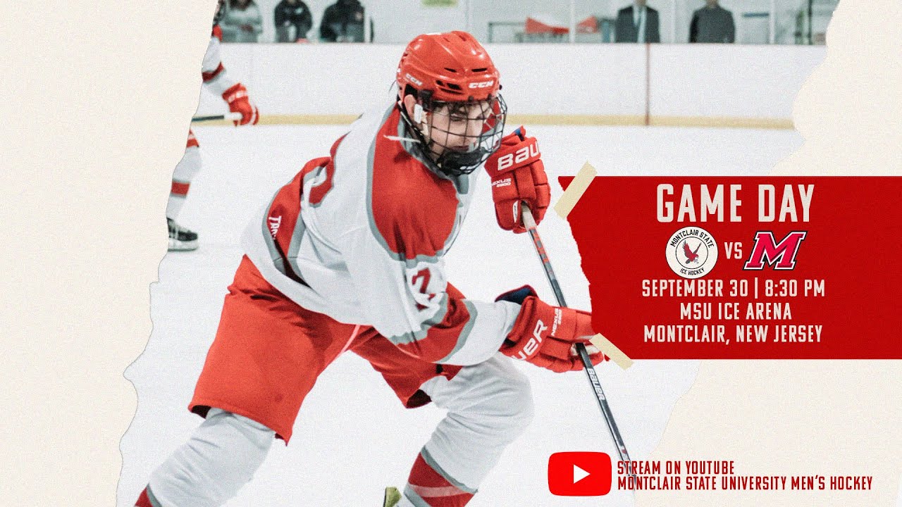 Montclair State University Men's Ice Hockey vs. Marist College YouTube