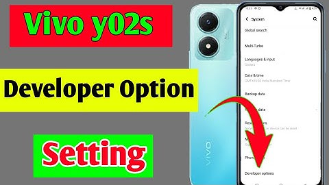 Vivo y02s developer option setting | Vivo y02s me developer option on kaise kare