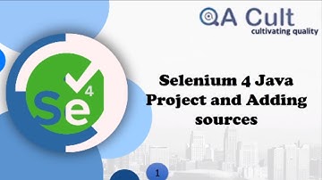 Adding sources to selenium 4 Java project