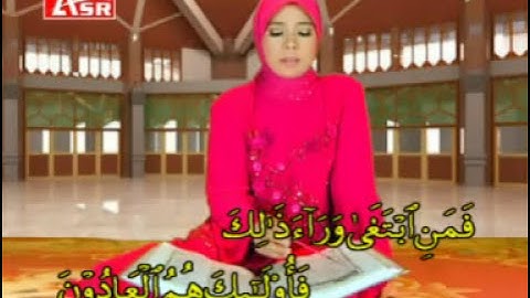 WAFIQ AZIZAH - MUROTAL - PENGAJIAN  - SURAT AL MU