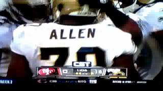 Mark Ingrams First Touchdown As A Saint.