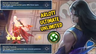 HYPER ARLOTT UNLIMITED ULTIMATE | VALE SKILL 2 !! Mobile Legends Magic Chess