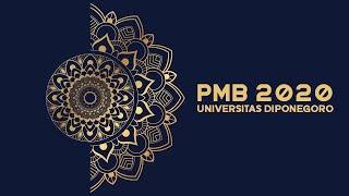 UPACARA PENERIMAAN MAHASISWA BARU UNDIP TA 2020/2021 UPACARA PENERIMAAN MAHASISWA BARU UNDIP TA 2020/2021
