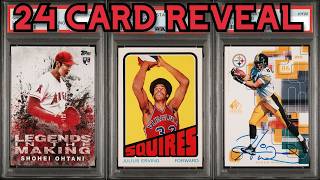 24 CARD PSA GRADING REVEAL