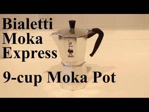 Bialetti Moka Express 9 Cup Espresso Maker