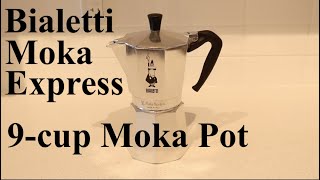 Bialetti Moka Pot (9-Cup Moka Express)