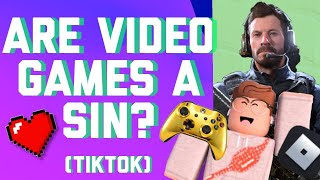 Is it a SIN TO PLAY VIDEO GAMES? ||  TikTok #shorts screenshot 5