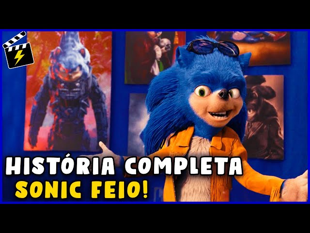 Qual vcs preferem sonic do filme feio ou sonic do filme sonic bonito