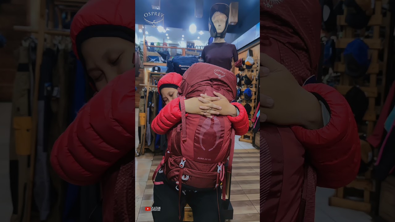 OSPREY AURA AG 50L 😍 EMANG SE KECE GINI 