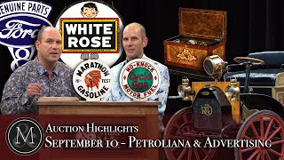 Full Top 5 Auction Highlights | Petroliana & Advertising | Miller & Miller Auctions Guide