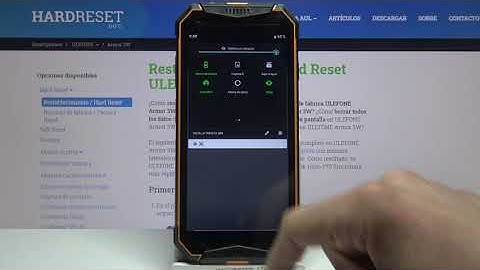 Cómo compartir Internet en ULEFONE Armor 3W - activar HotSpot