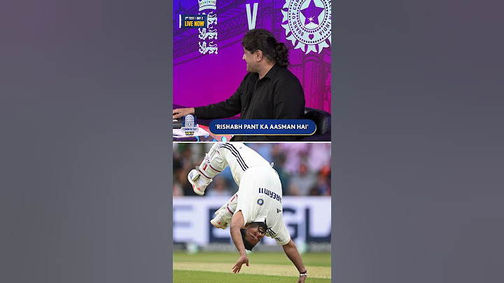 Commentary box reacts to Rishabh Pant’s brilliant hundred & his signature celebration! | #ENGvIND