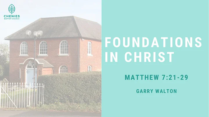 Garry Walton - Foundations In Christ