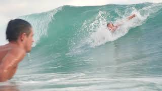 Some fun bodysurfing clips