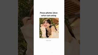 Poses photos ideas when out eating 🐣 #aesthetic #soft #viral #pink #lips screenshot 5