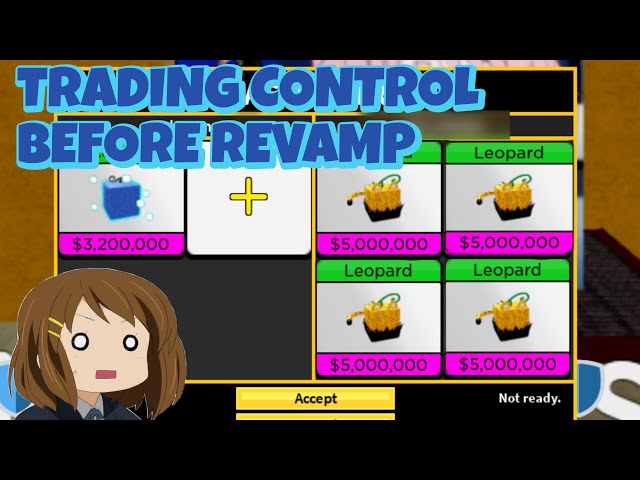 What People Trade For Control Fruit? Trading Control in Blox Fruits 