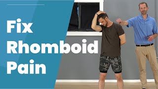 Fix Rhomboid Pain with Exercises