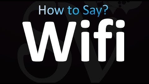 How to Pronounce Wifi (Correctly!)