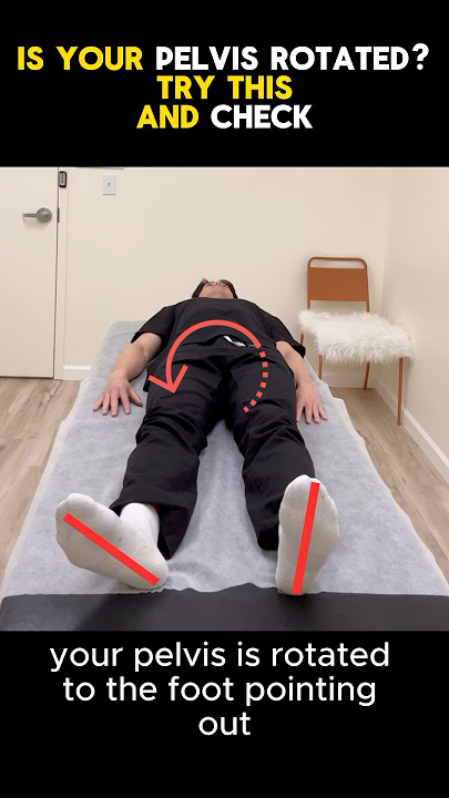 How to check pelvis or hip rotation for your posture!