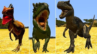 Evolution of New Allosaurus - Dinosaurs in Jurassic World