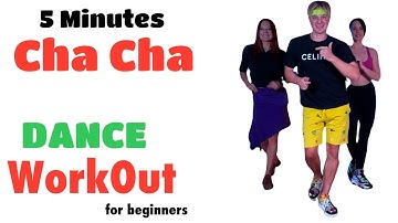 5 Minutes Cha Cha - DANCE WorkOut for absolute beginners by 📲”Dance With Oleg” APP